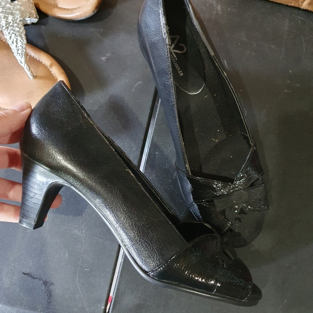 💜 COPY - Vintage retro style 30s 40s 50s 60s 70s pumps Peep toe heels